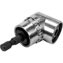 Adaptador de angulo 90 grados para puntas destornillador 1/4" 37mm largo