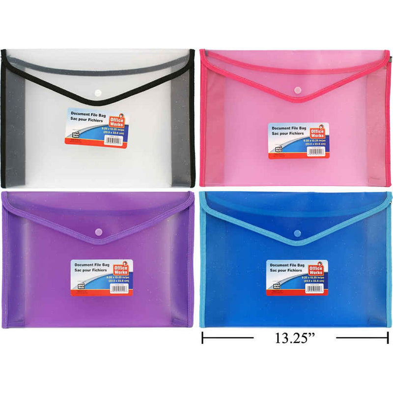 Bolsa para archivos de documentos de 9.25x13.25 "