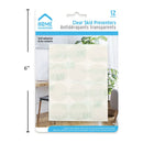 Preventores antideslizamiento de muebles de 12 piezas, 1 "de diámetro, caucho