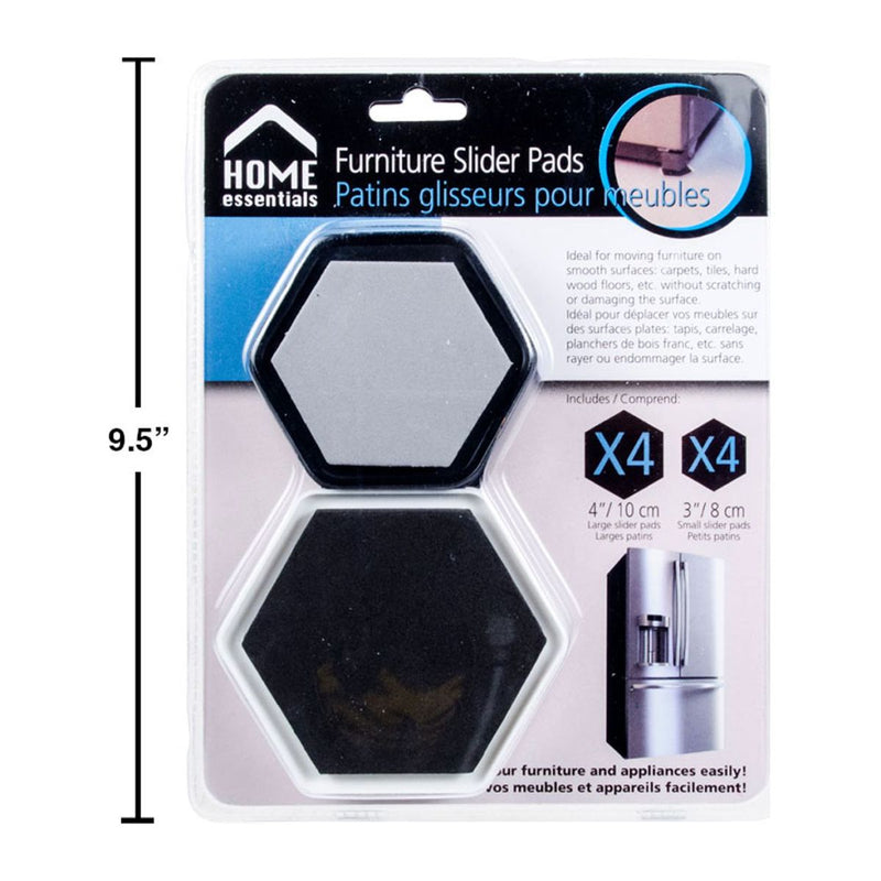 Almohadilla deslizante para patas de muebles de 8 piezas