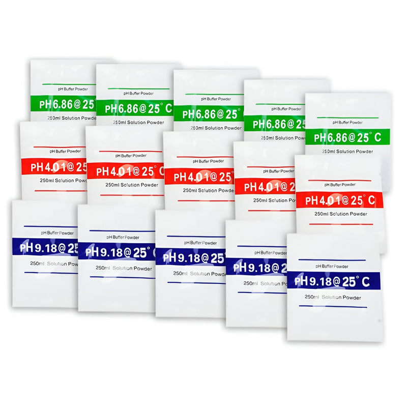 Solución en Polvo para calibrar medidor de pH (15 Und)