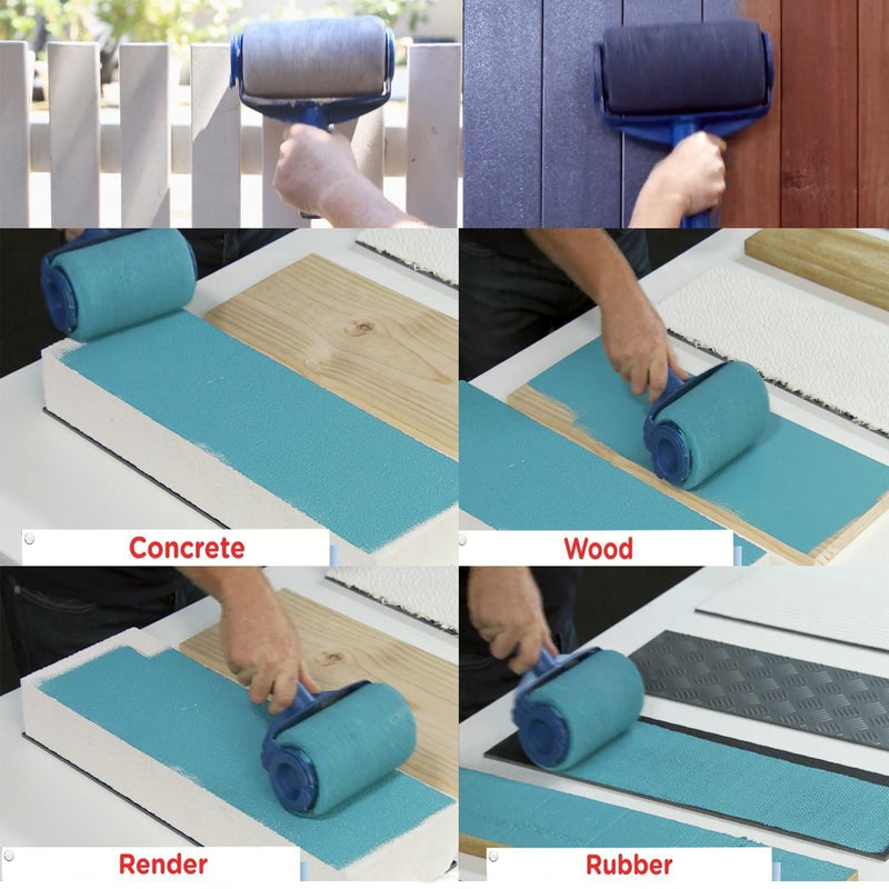 Rodillos con autoalimentado en kit para pintar