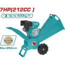 Chipeadora Picadora de Madera Biotrituradora. Capacidad (2")50mm. 7HP. Potencia max. 4.5KW/3600rpm.