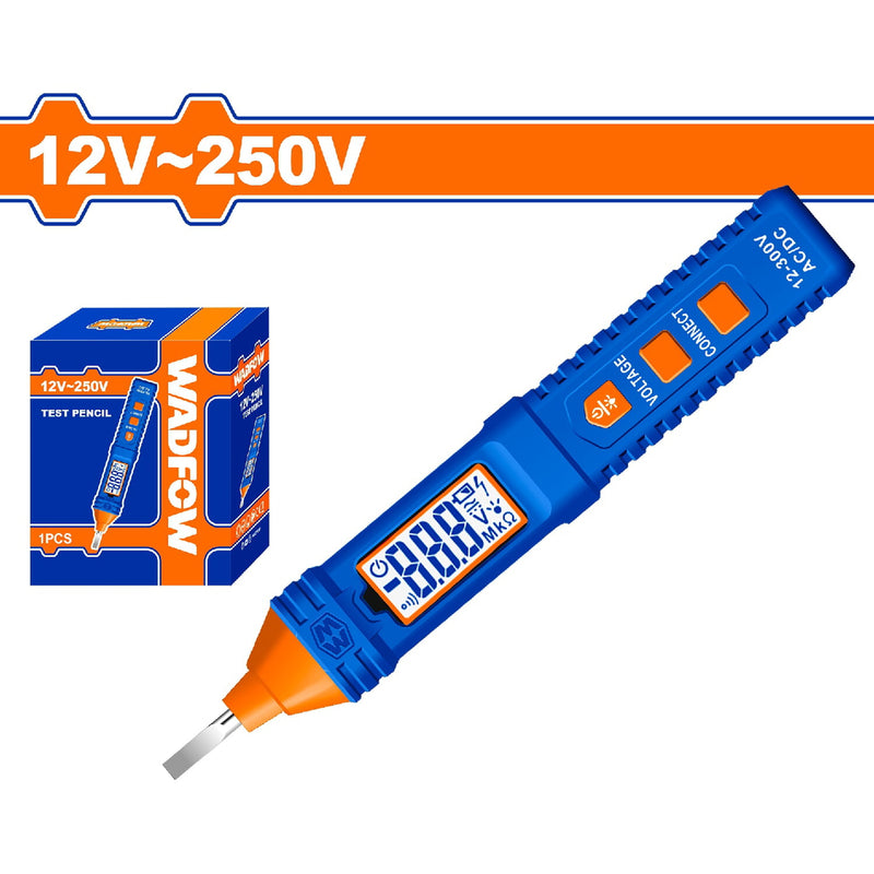 Medidor probador de voltaje de lápiz. 12V-250V. Voltaje de prueba: CA 12-300V.