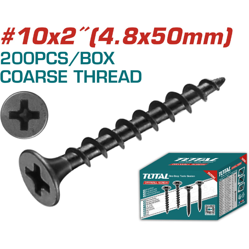 Tornillos para Gypsum (Yeso) (200 pzs.)