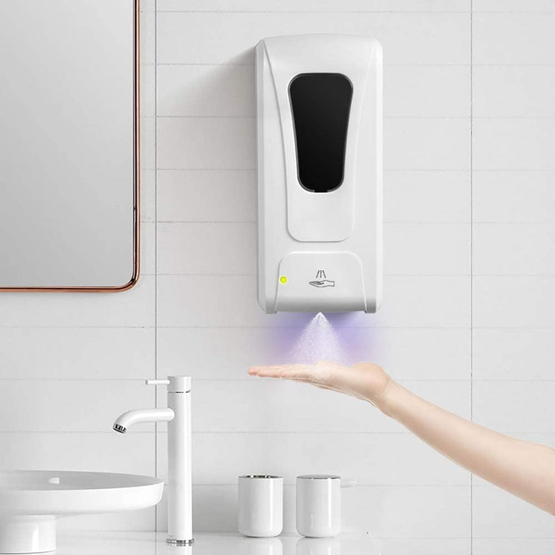 Dispensador Automático spray para Alcohol liquido (Para instalación a pared)