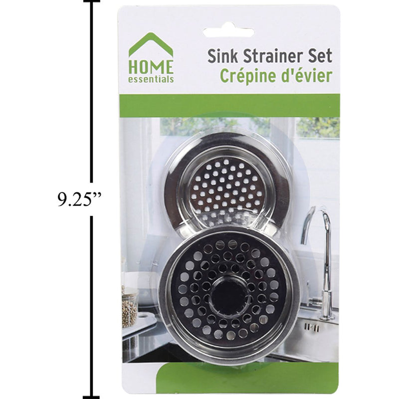 Juego de colador para fregadero de 2 piezas