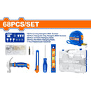 Herramientas para colgar cuadros 68pzs.(nivel, cinta métrica,exacto,destornillador) (Juego)