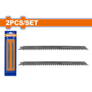 Hojas de sierra sable para alimentos congelados 300mm(12") 3TPI. Material: Inoxidable.