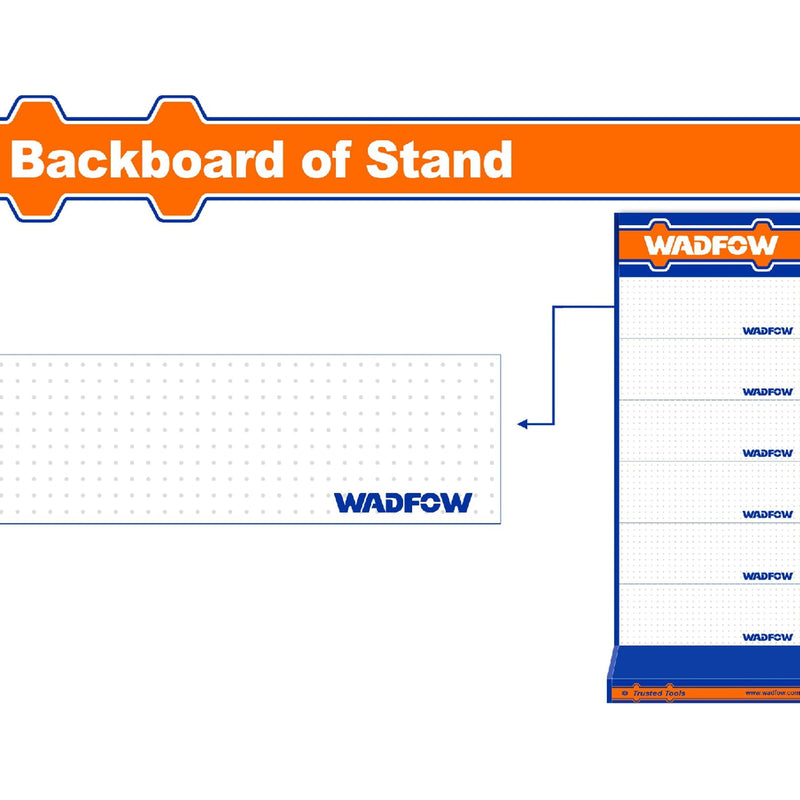 Paneles para Exhibidor Wadfow. Acero. 88cm x 30cm. Espesor: 0.6mm.