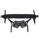 Cinturón arnés soporte de caña pesca NEGRO