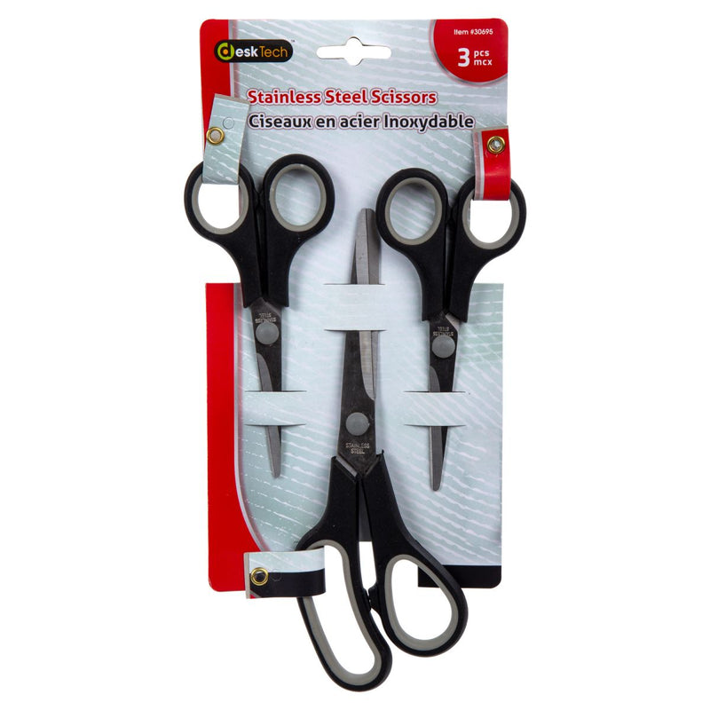 Desk Tech Juego de tijeras S / S de 3 piezas