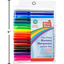 Marcadores de punta fina de 18 piezas vbh