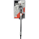 Adaptador extensión de angulo 90 grados para puntas destornillador 1/4" 325mm largo