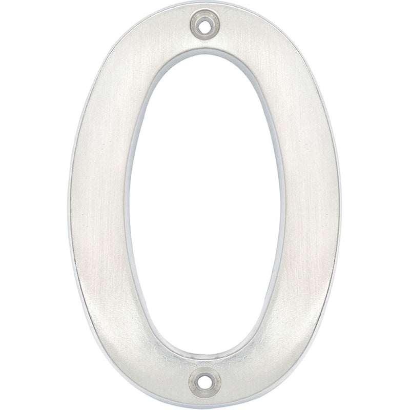 Numero 0 slim 4" cromo satinado Lock