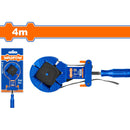 Abrazadera de esquina con banda ajustable para carpintería. Long de correa: 4M.