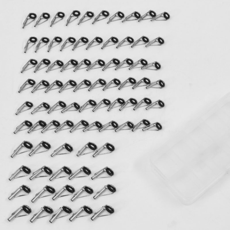 Anillos guía repuesto caña de pescar 80 Pzas.
