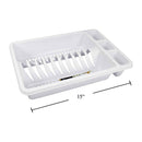 Estante organizador para platos de plástico SiG.Kit 15x10.25x3 "