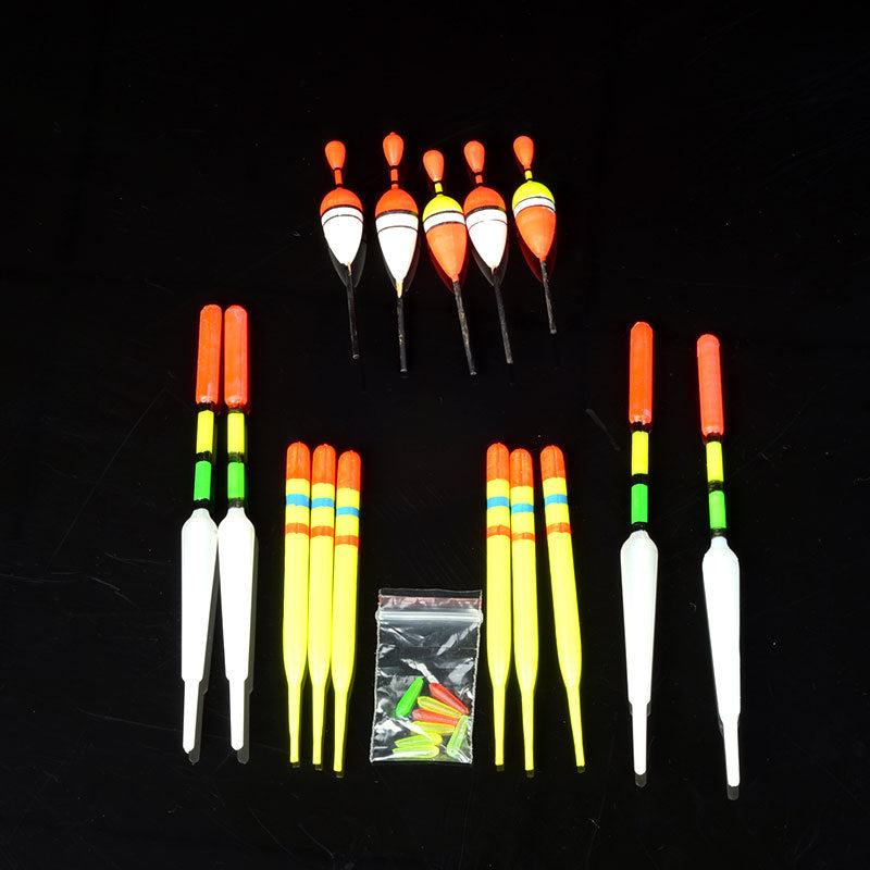 Kit de flotadores Bobbers pesca 15 pzas.