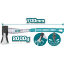 Hacha grande. forjado a gota, Acero 45