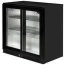 Refrigerador de 2 puertas. Nevera comercial para bar. 900*535*840mm