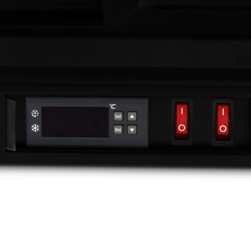 Refrigerador de 2 puertas. Nevera comercial para bar. 900*535*840mm