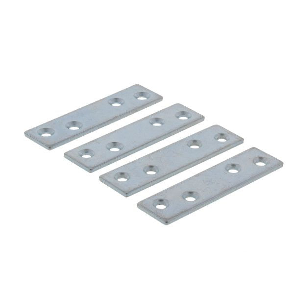 Placa de unión rectangular galvanizadas de 3" x 3/4"