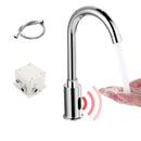 Grifo automatico con sensor para lavamanos. Funciona a Baterias dc 6v o 110V plug. Para agua fria