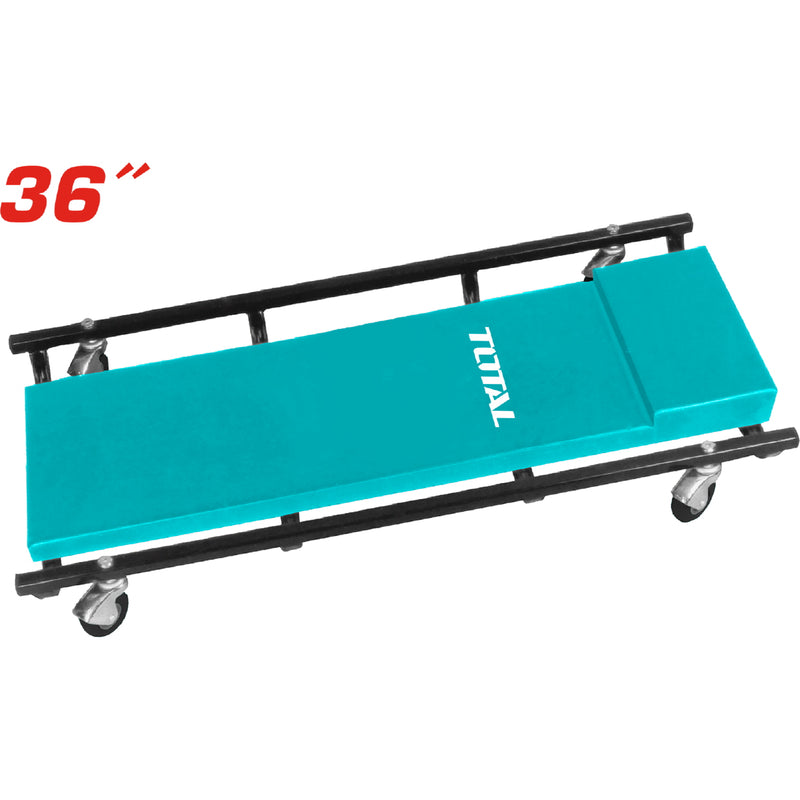 Cama para mecánico 36". 920 x 425 x 95mm. 5.76 Kg. Camilla