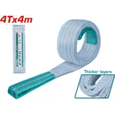 Eslinga ojo-ojo 4T x 4m. Ancho 120 mm