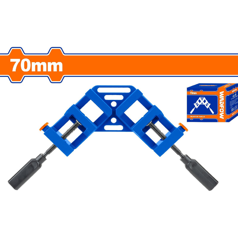 Pinza abrazadera con doble botón de liberación rápida. Sujeción de 70mm. Aleación de aluminio.