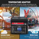 Cargador de batería inteligente de 15 amperios, de 12 V y 24V12 V/15 A