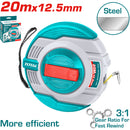 Cinta Métrica (Métrico / Pulgada). Acero. 20m x12.5mm