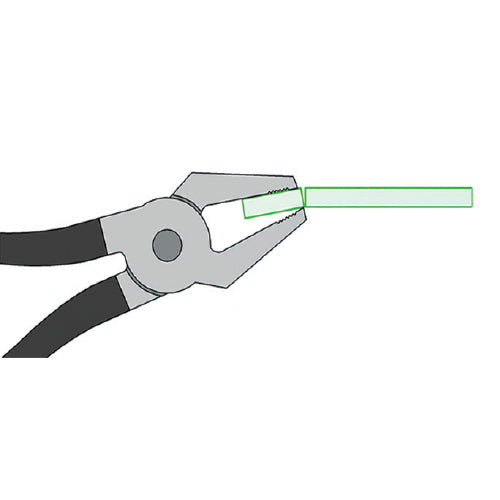 Alicate para quebrar vidrios económico.