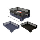 (1 pz) Bandeja de escritorio de 12,75 x 10 x 2,75 ", organizador apilable.