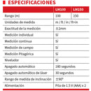 Medidor laser rango 150 mts