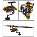 Kit de pesca caña Telescópica 2.1 m BOLSO