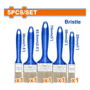 Brochas para pintar Pintura a base de aceite. Mango plástico. Set 5 de piezas.