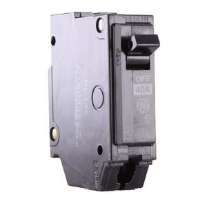 Breaker eléctrico 40 amperios de 1 polo, 120/240 V. General Electric (GE)