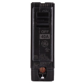 Breaker eléctrico 40 amperios de 1 polo, 120/240 V. General Electric (GE)