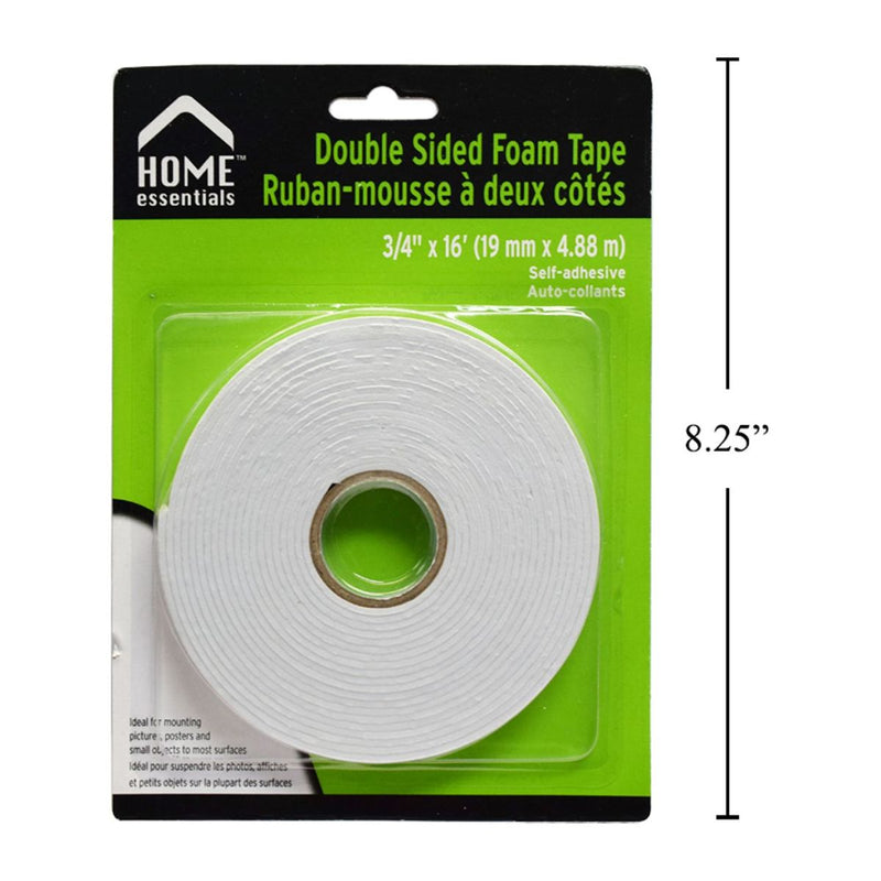 Cinta doble contacto 3/4" x192 pies