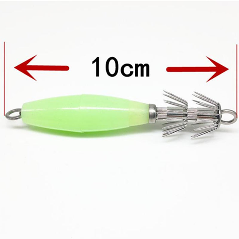 Señuelo luminoso multipuntas 10cm 5 Uds.