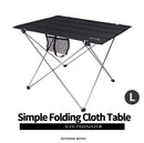 Mesa plegable tela portátil para acampar