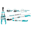 Tijera de podar telescópica 655-890mm largo.