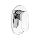 Llave de palanca maneral para ducha. Para empotrar en regadera. Mezcladora monomando