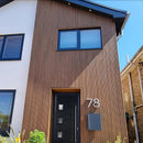 Lámina acanalada decorativa WPC Exteriores Cedro 26x219x2900 mm