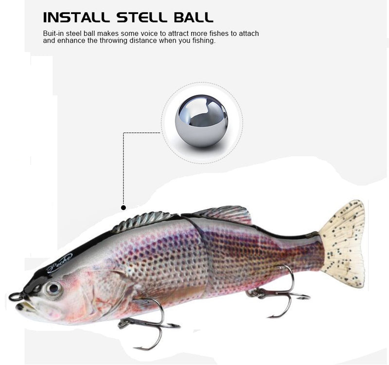 Señuelo de dos secciones 17 cm