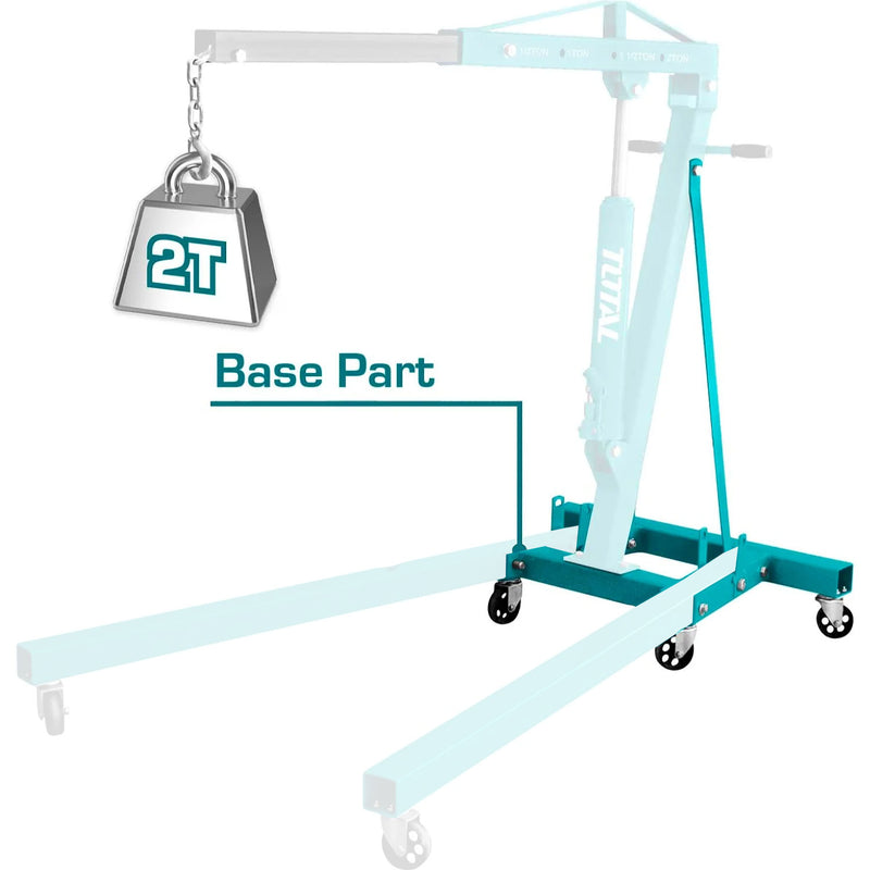 Grúa de motor 2TON pieza hidráulica. Parte 1 de 2