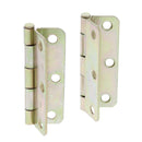 (Par) Bisagras de cromato de zinc de 2" x 3" para puertas mosquiteras