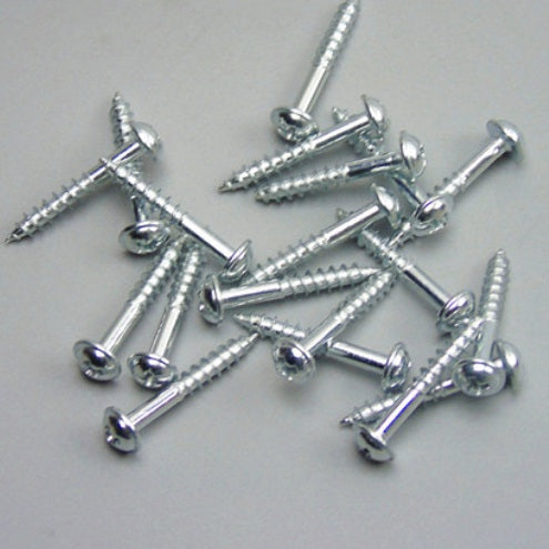 Tornillo para madera espesores 18-22mm especial para perforaciones de conexion - 100 unidades